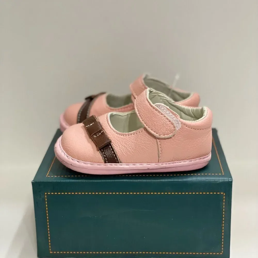 Chulis Baby Girls Shoes sz 4 Leather Mary Janes NEW # bag CT